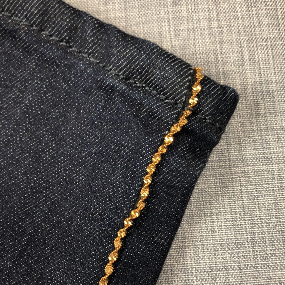 Style & Co Chain Link High Rise Skinny Jeans Sizes 6 & 12 - Picture 4 of 6
